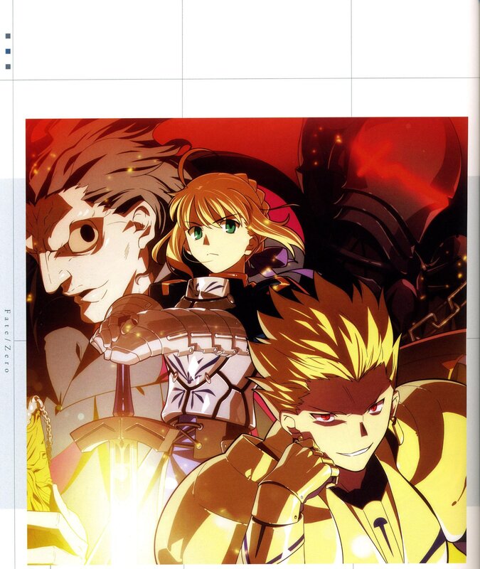 Fate/Zero anime character art