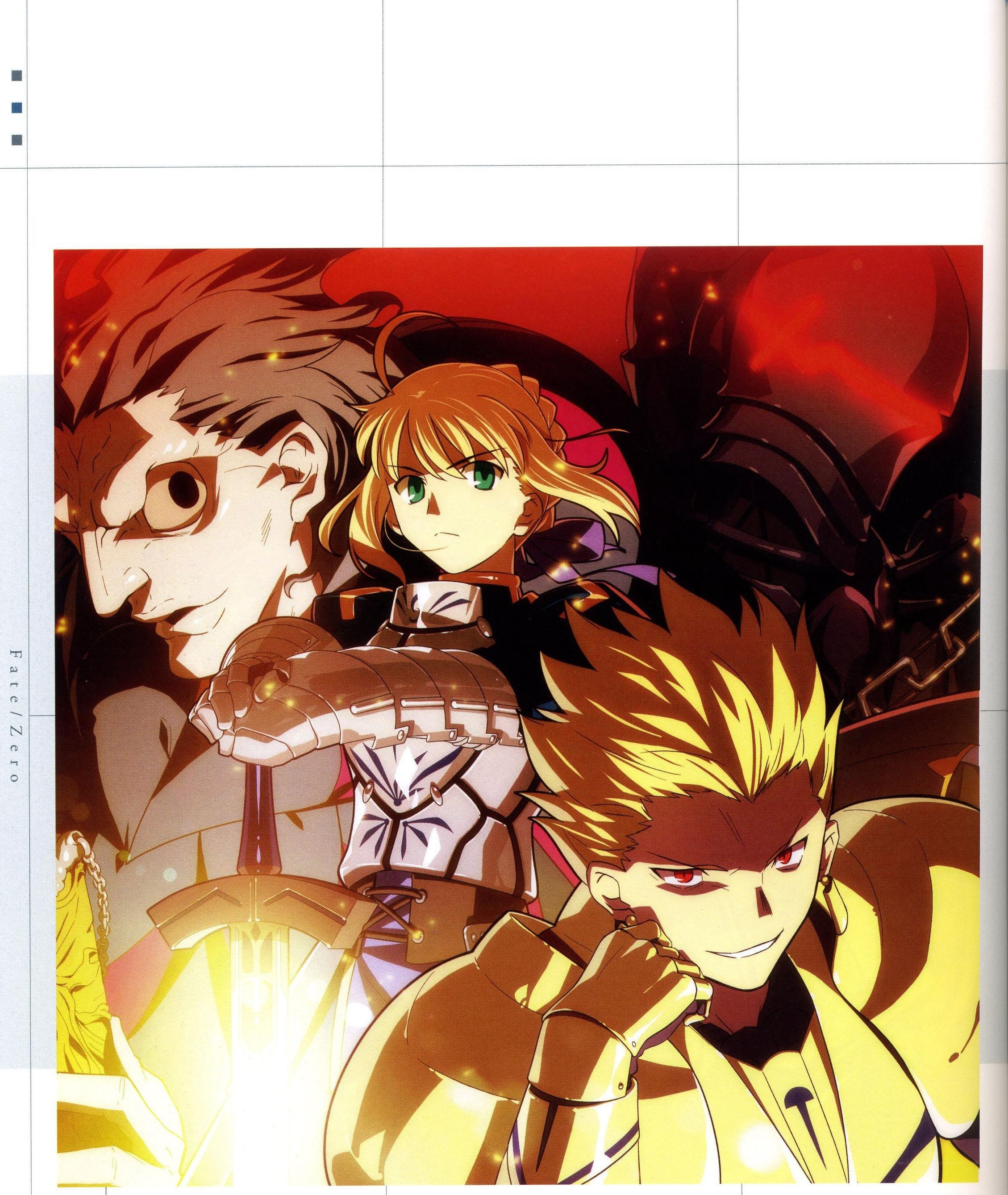 Fate/Zero anime character art