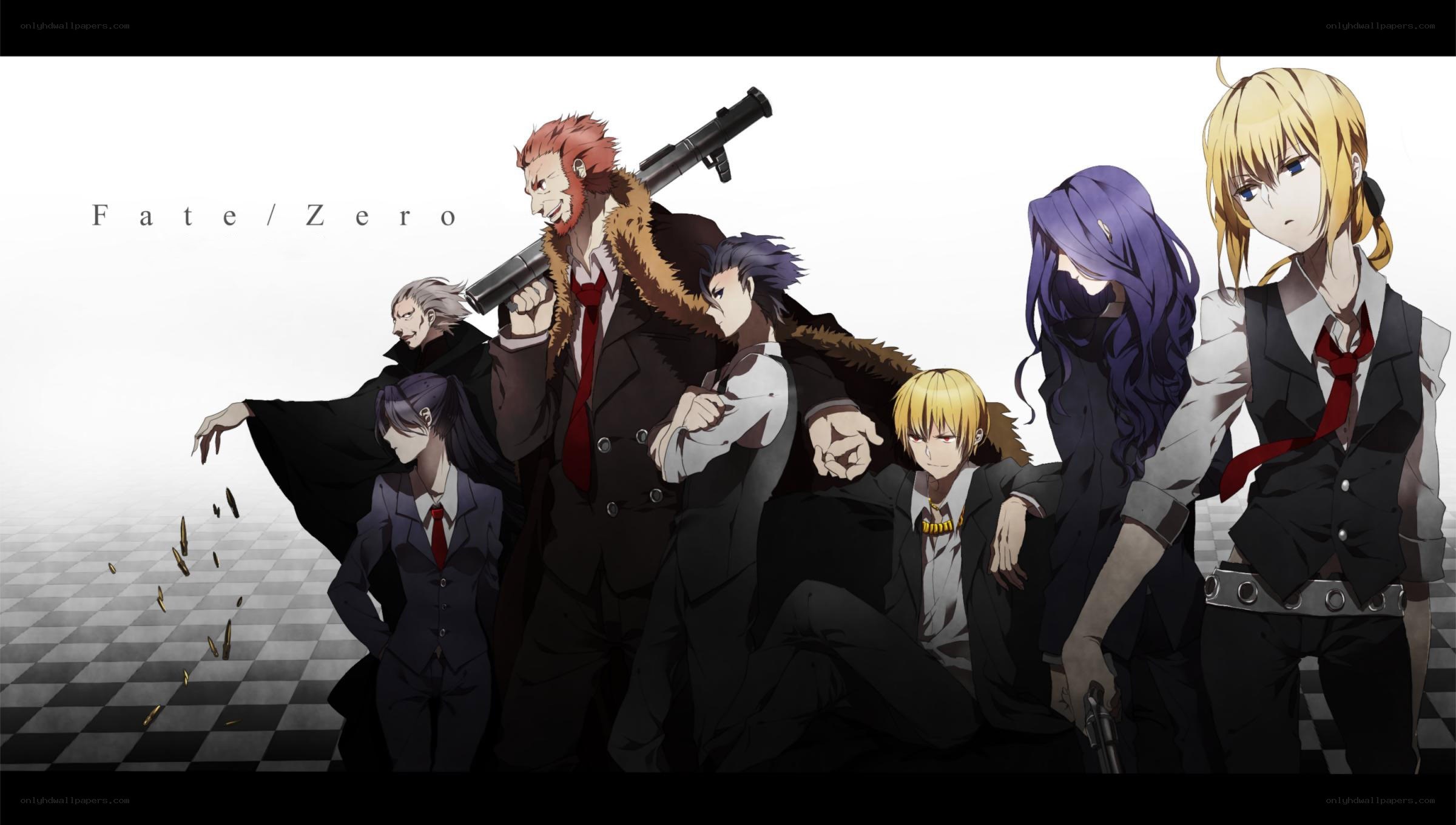 Fate/Zero anime characters