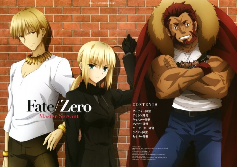 Fate/Zero character art