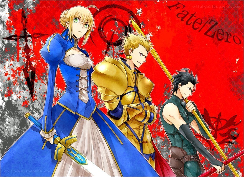 Fate/Zero characters artwork