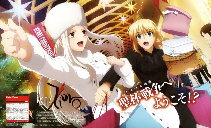 Fate/Zero Christmas shopping