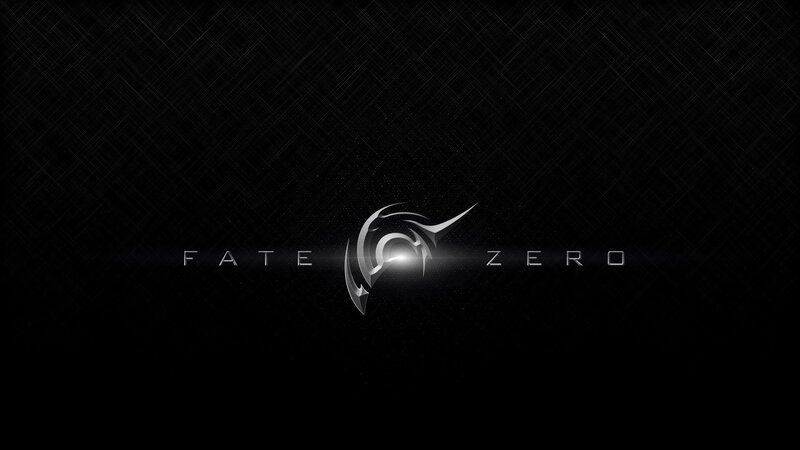 Fate/Zero Logo — Black, Dramatic
