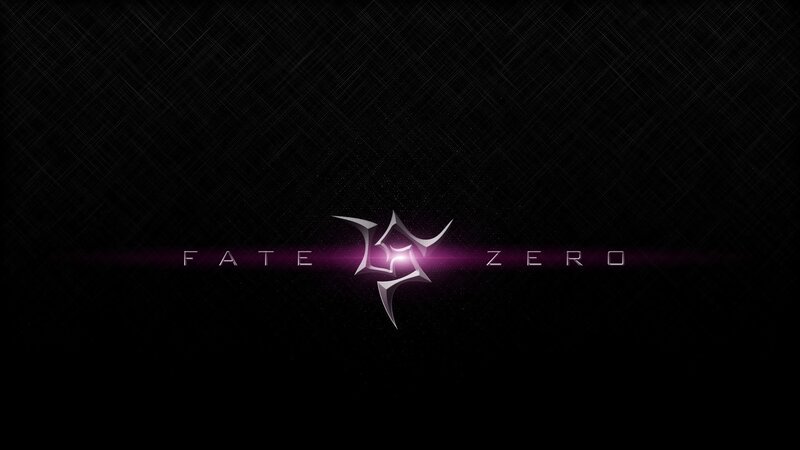 Fate/Zero Logo — Black