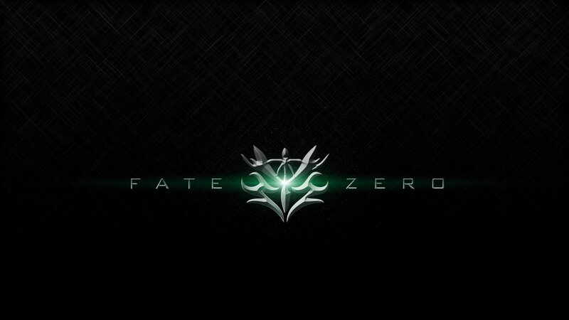 Fate/Zero logo on dark background