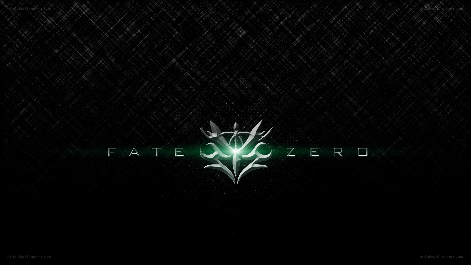 Fate/Zero logo on dark background
