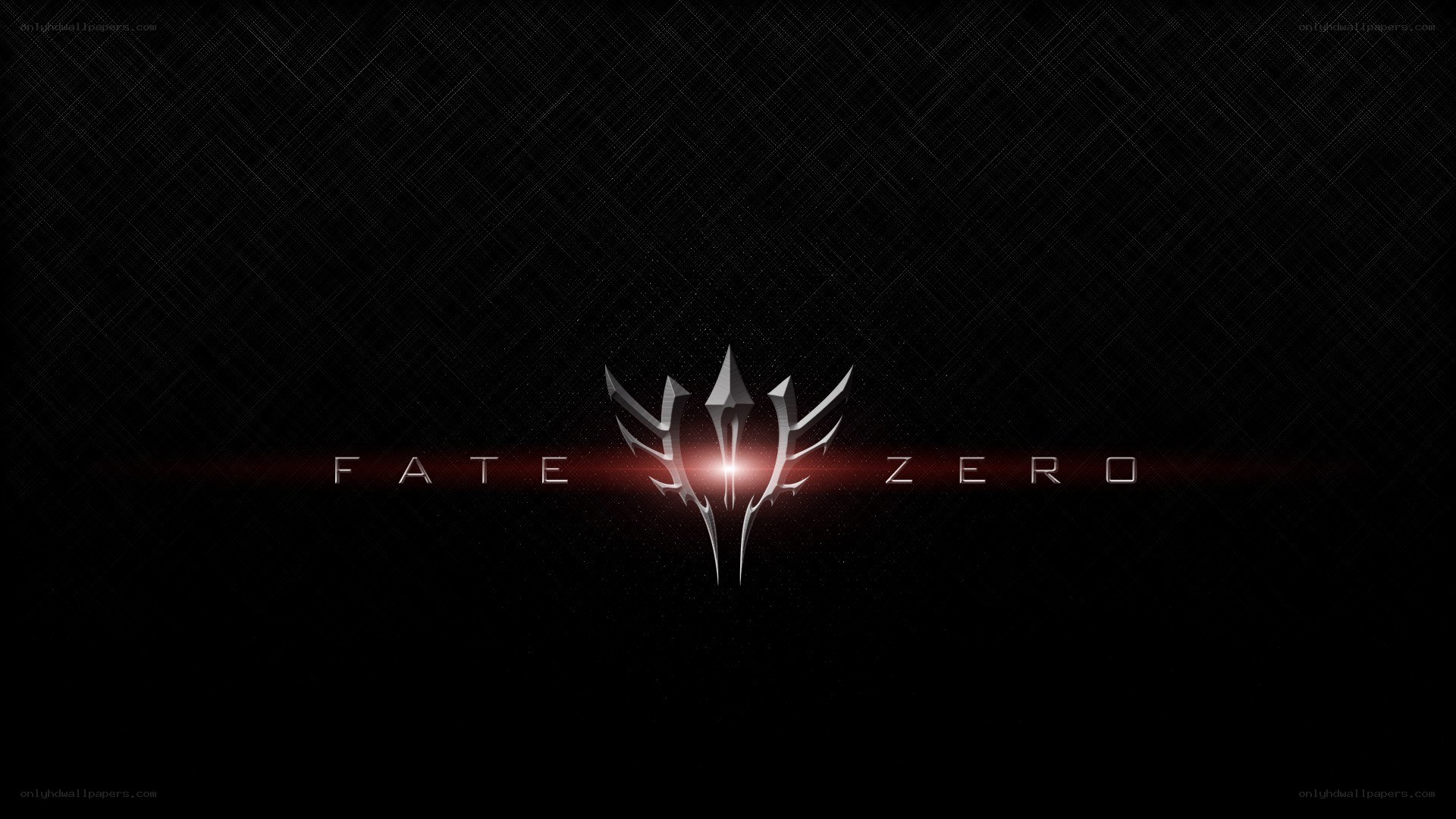 Fate/Zero logo on dark background
