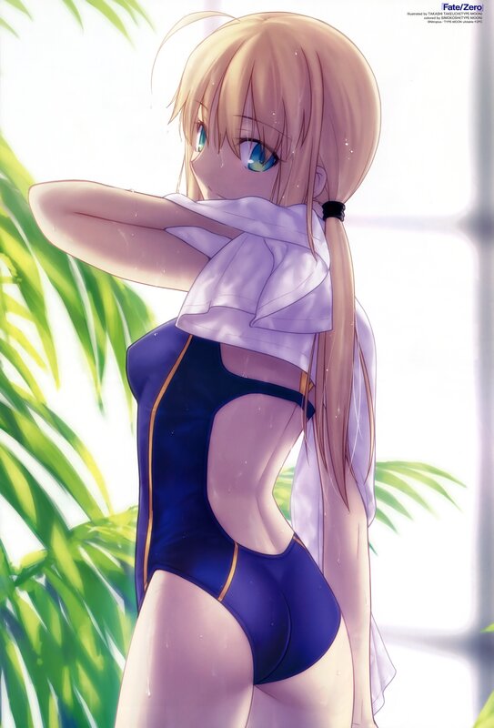 Fate/Zero swimsuit character