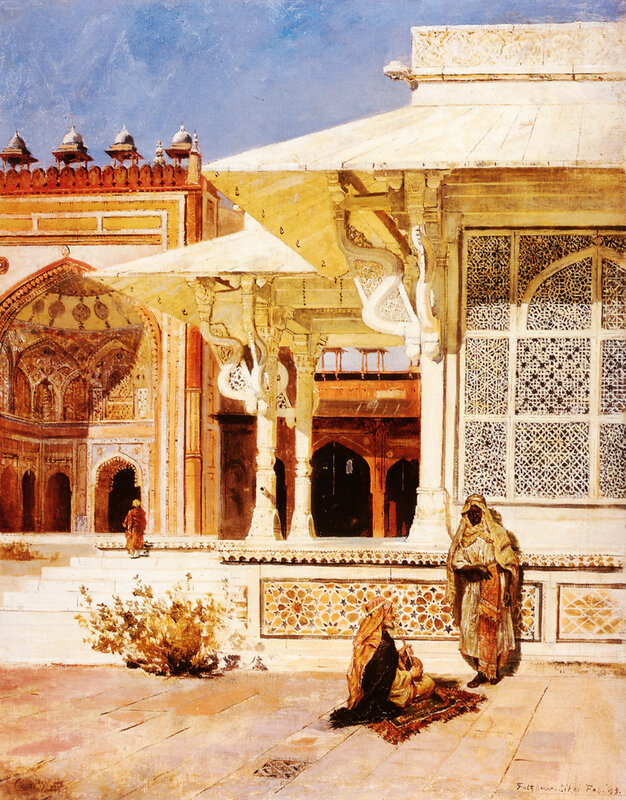 Fatehpur Sikri Courtyard
