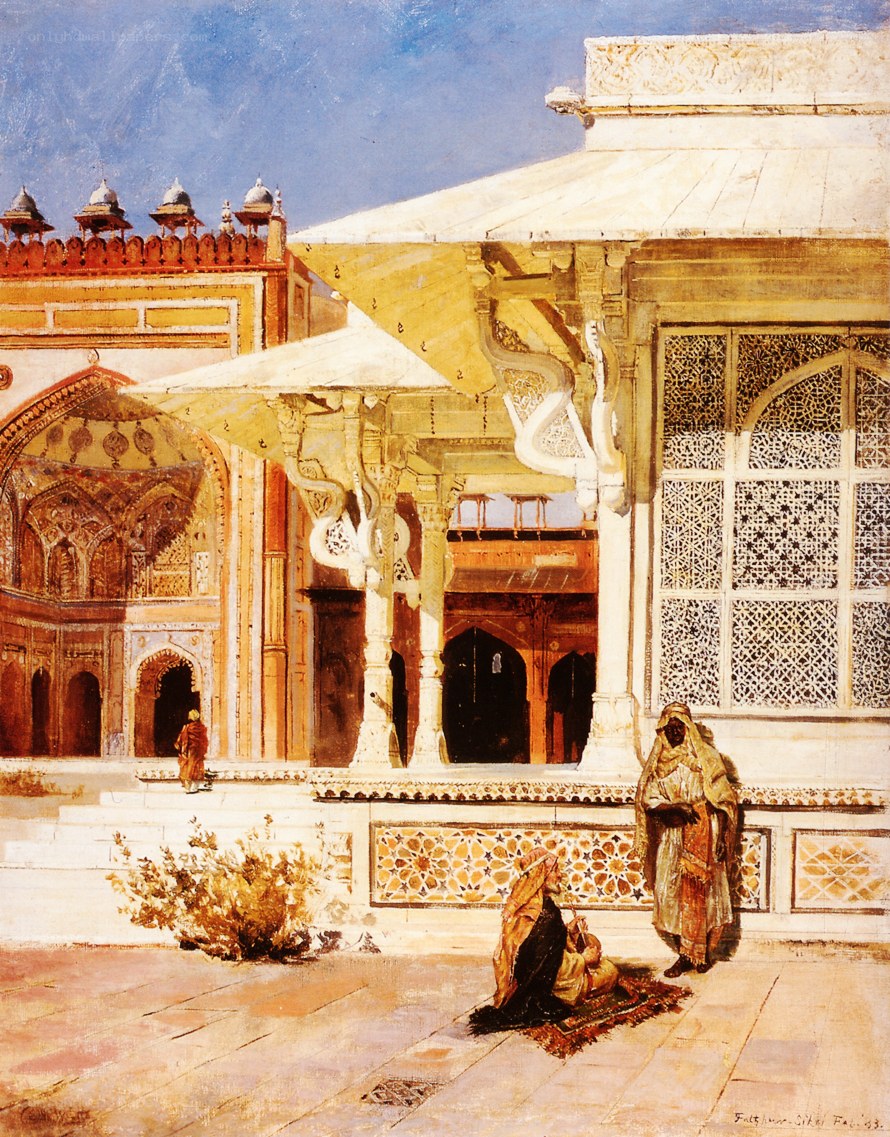 Fatehpur Sikri Courtyard