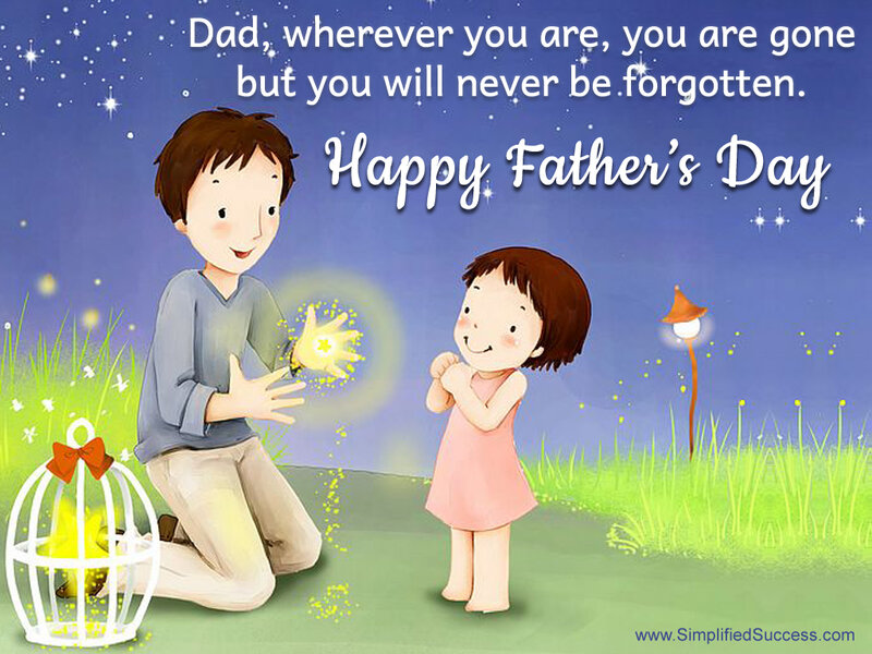 Father and Daughter — Blue