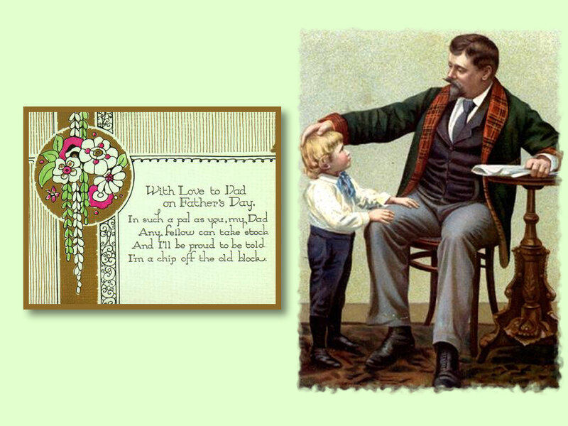 Father and Son Illustration
