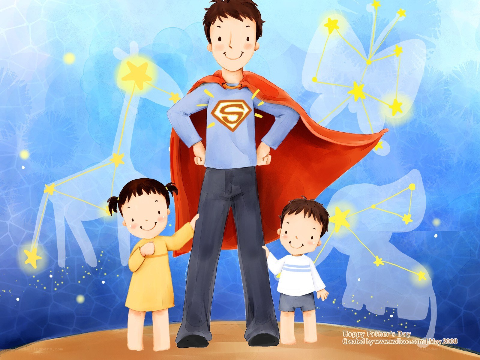 Father's Day superhero