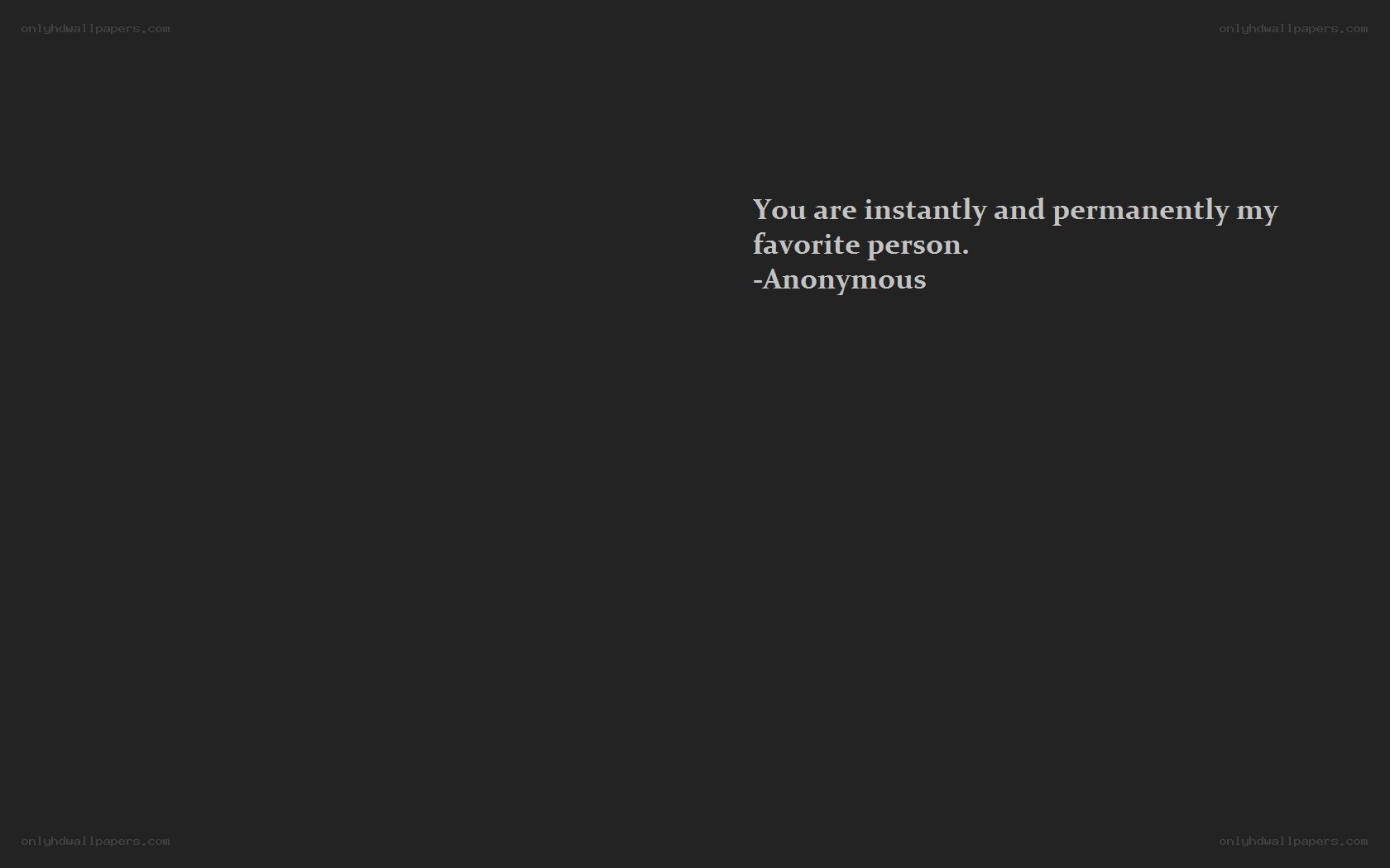 favorite person quote