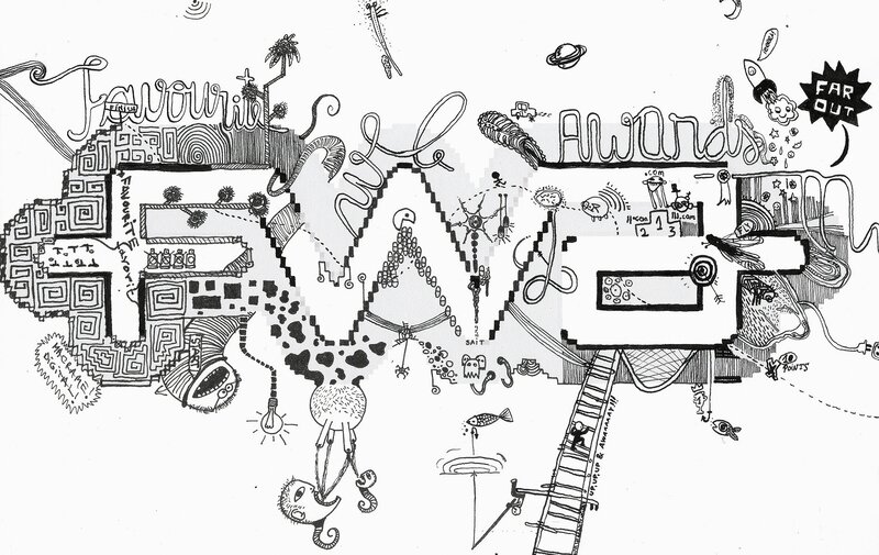 Favourite Web Awards illustration