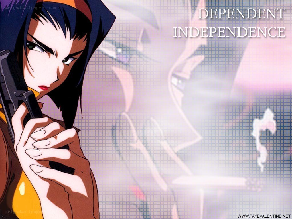 Faye Valentine with gun