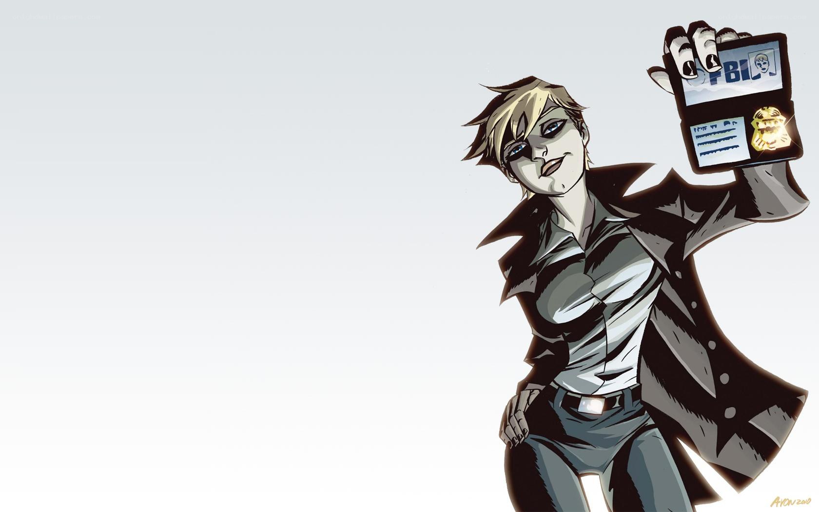 FBI agent character art