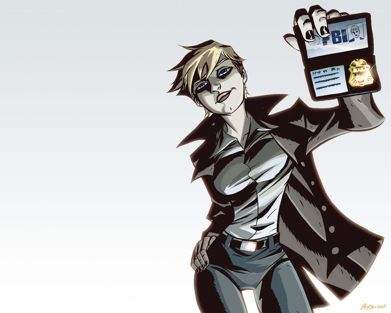 FBI agent character art