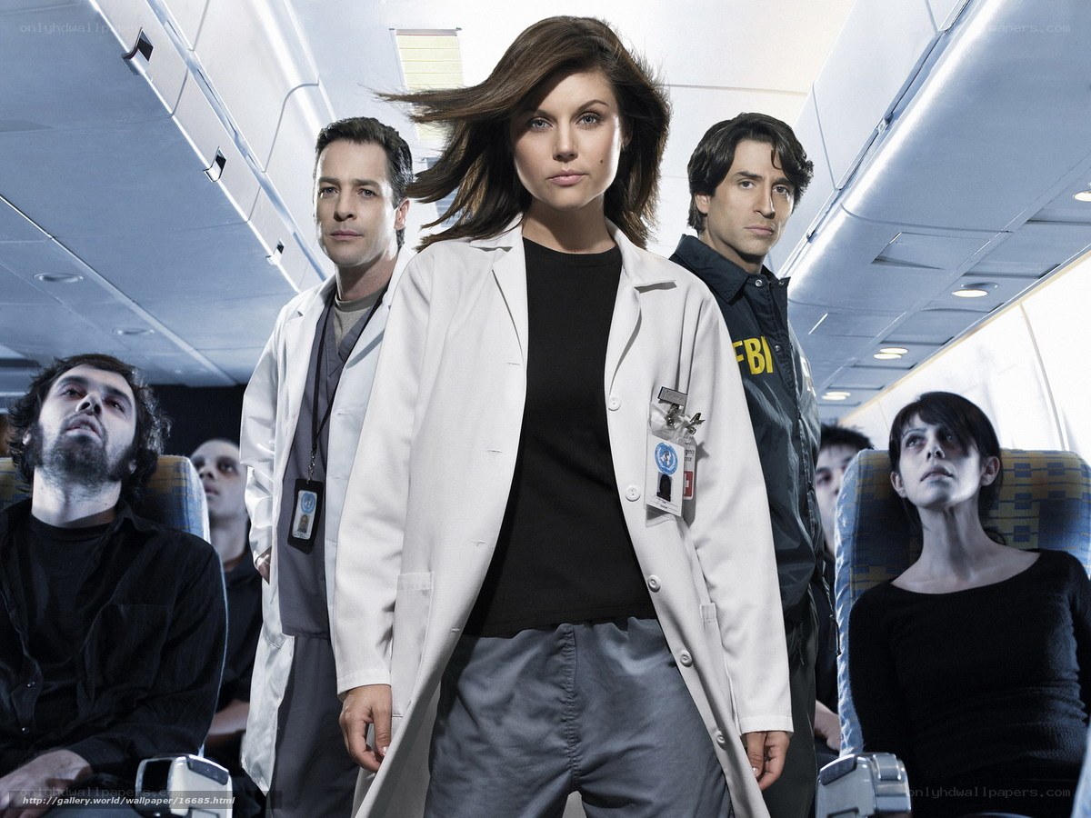 FBI agents on a plane