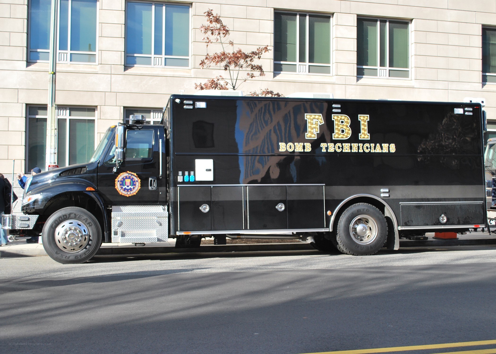 FBI Bomb Technicians truck