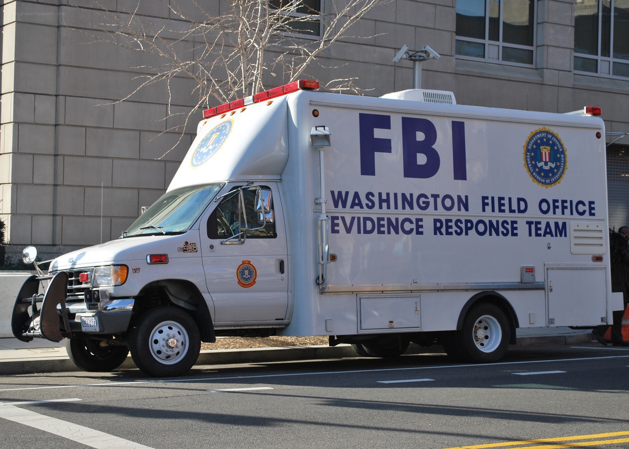 FBI evidence response truck