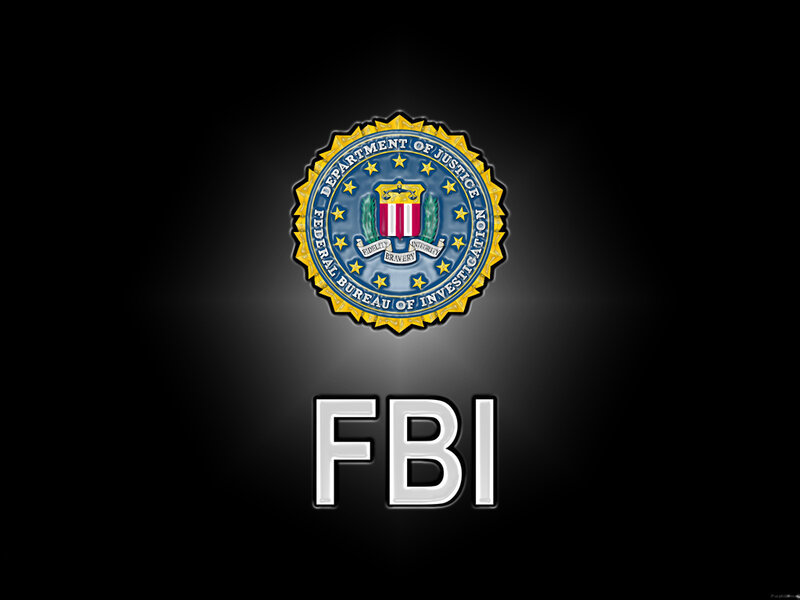 FBI Seal and Logo — Black