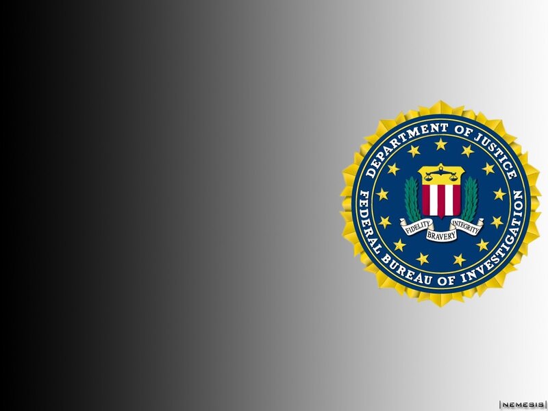 FBI Seal on Gradient