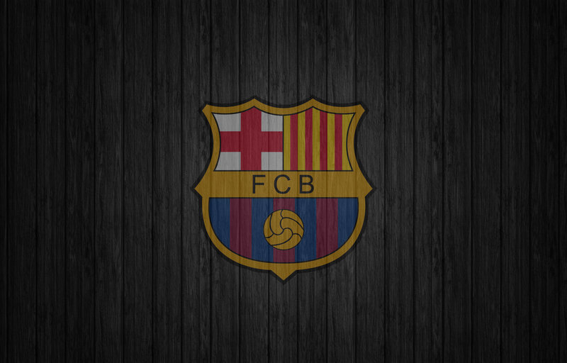 FC Barcelona Crest — Black, Dark