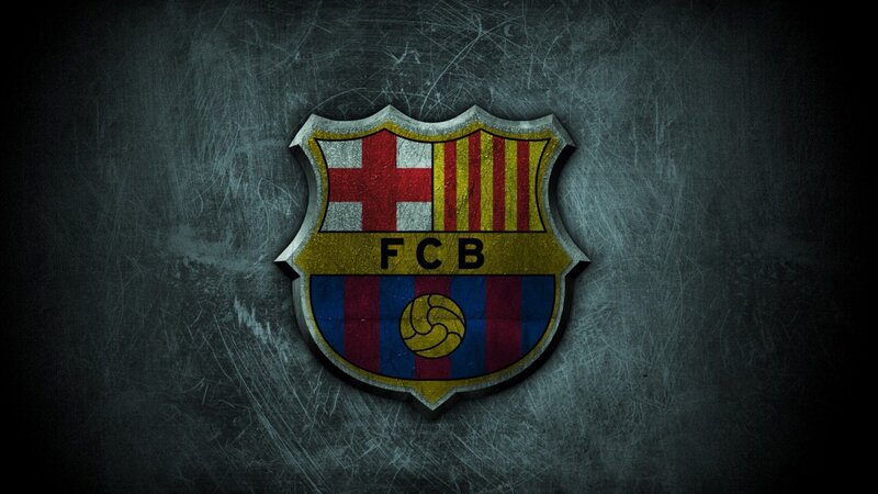 FC Barcelona Crest — Black, Dramatic