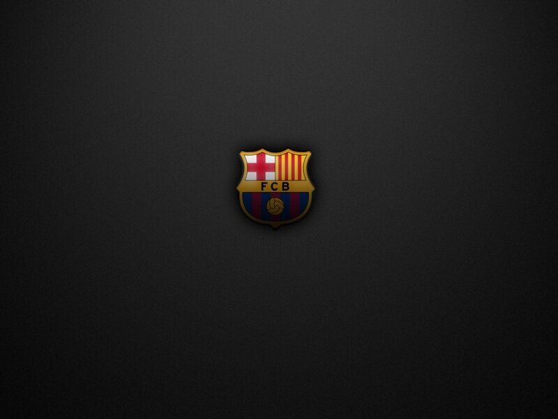 FC Barcelona Crest — Black