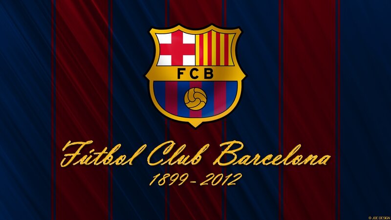 FC Barcelona Crest — Blue, Dramatic, Digital Art, Shield, Football