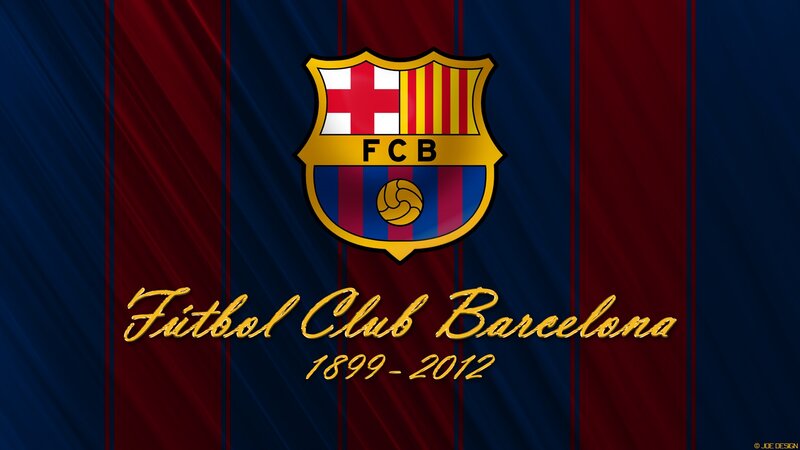 FC Barcelona Crest — Blue, Dramatic, Digital Art, Shield