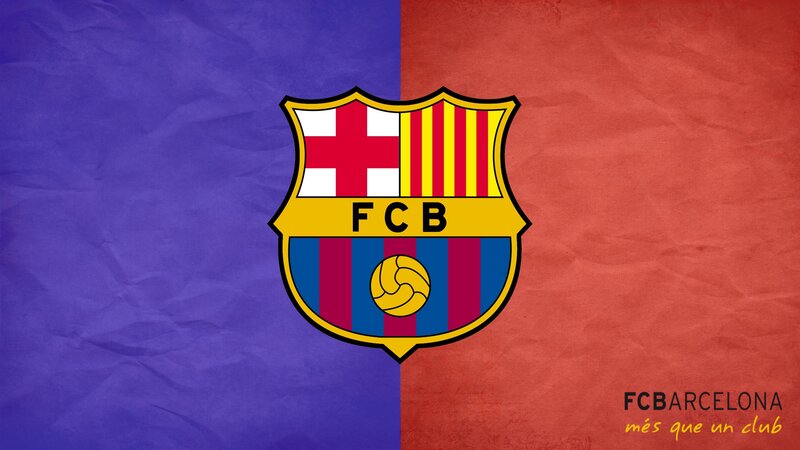 FC Barcelona Crest — Blue, Proud