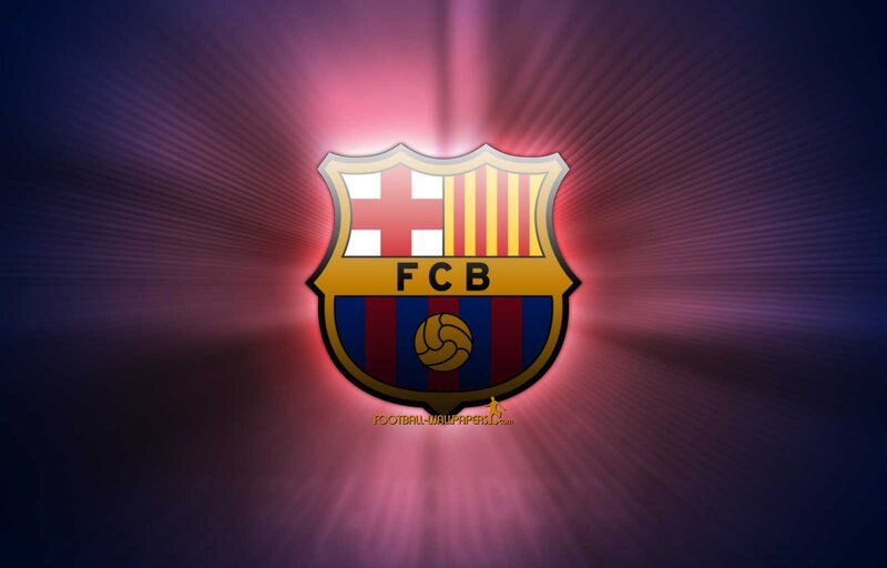 FC Barcelona Crest — Purple, Dramatic, Digital Art, Shield