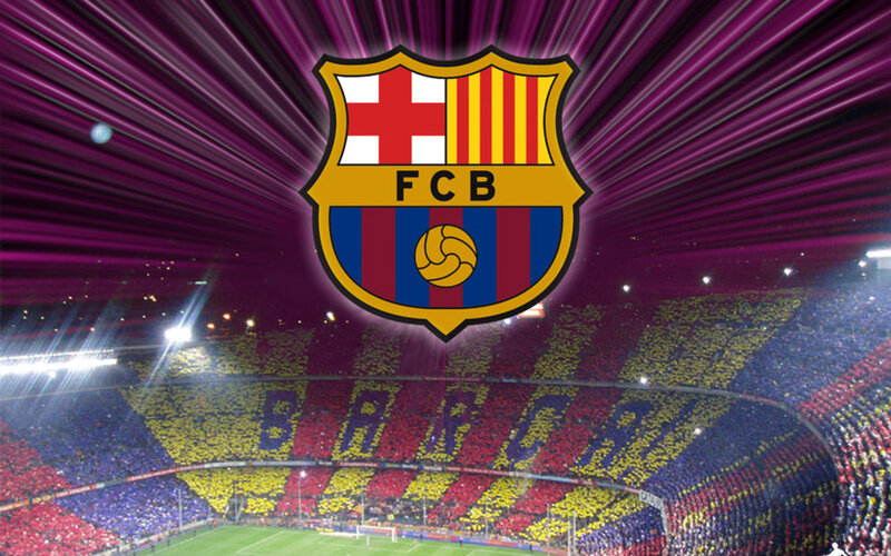 FC Barcelona Crest — Purple