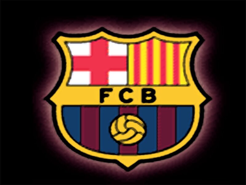 FC Barcelona Crest — Yellow, Dramatic