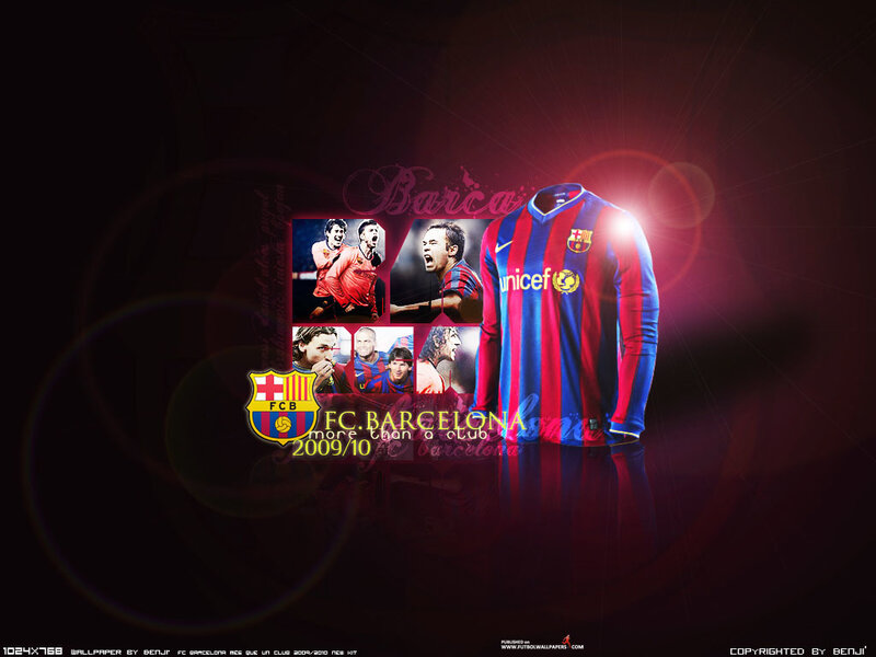 FC Barcelona Jersey Collage