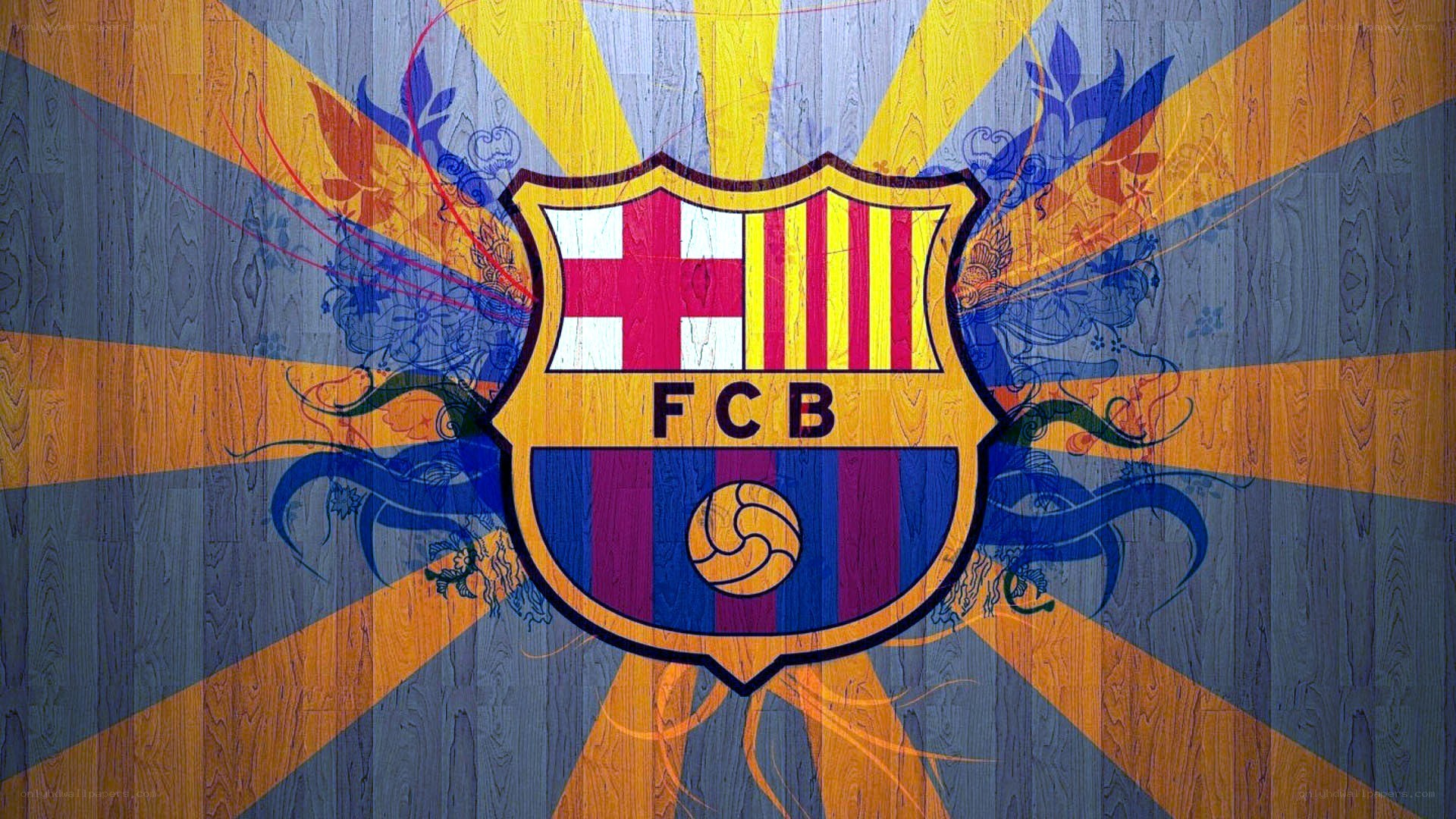 FC Barcelona logo art