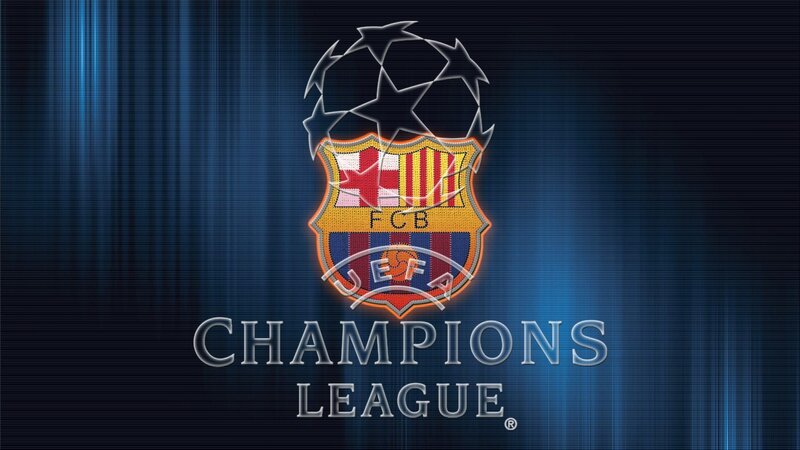 FC Barcelona Logo — Blue, Dramatic