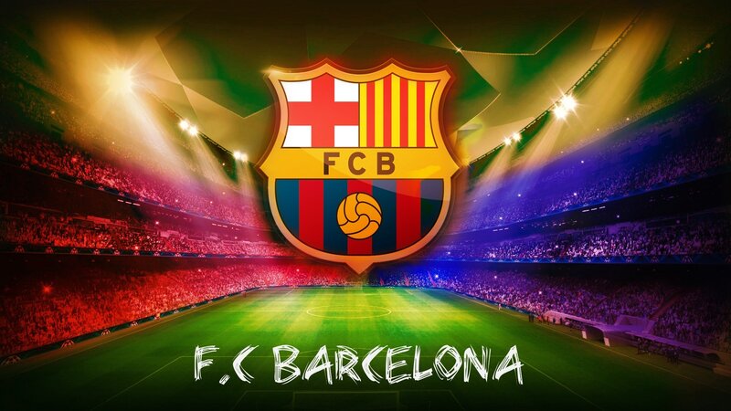 FC Barcelona Logo — Green