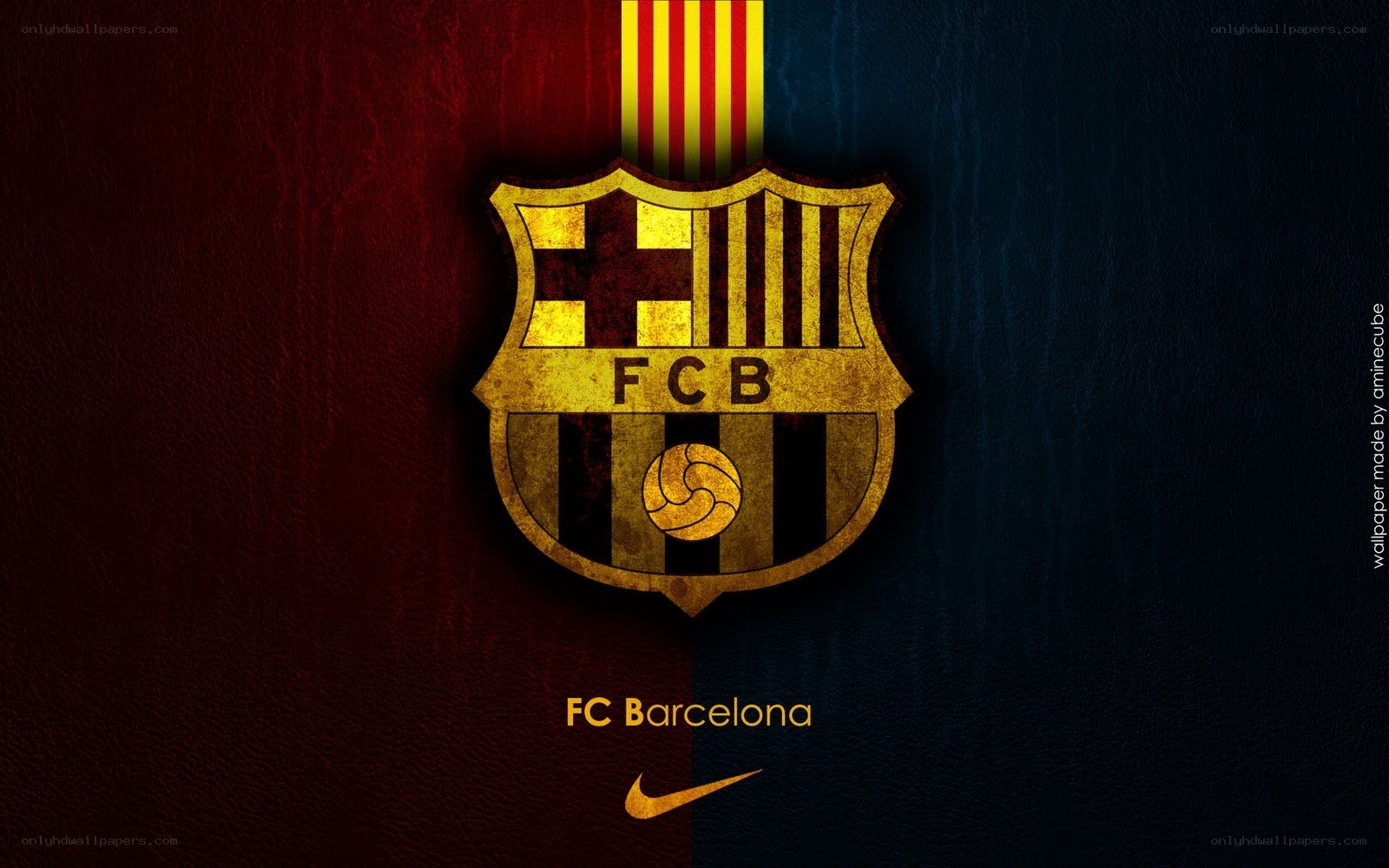 FC Barcelona logo wallpaper