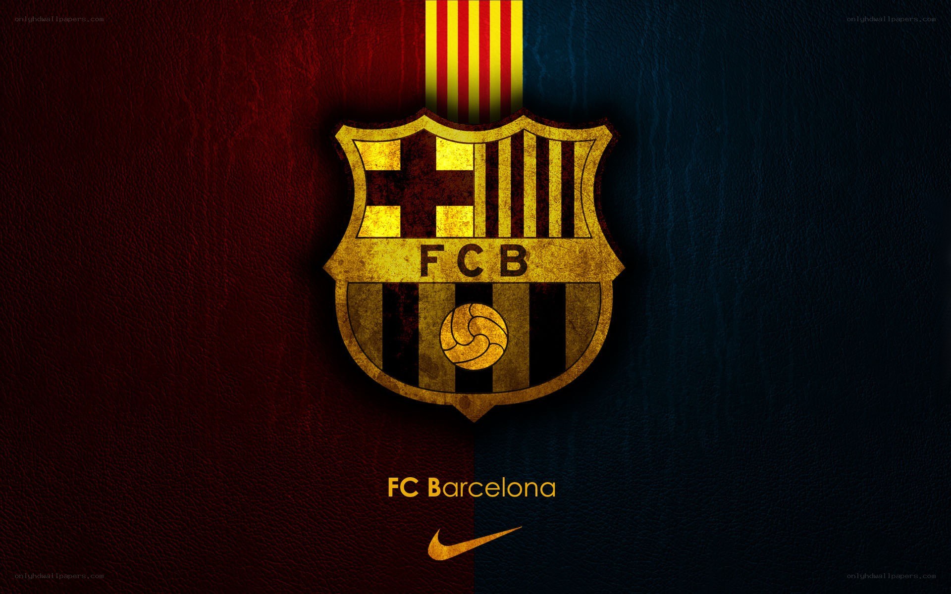 FC Barcelona logo wallpaper