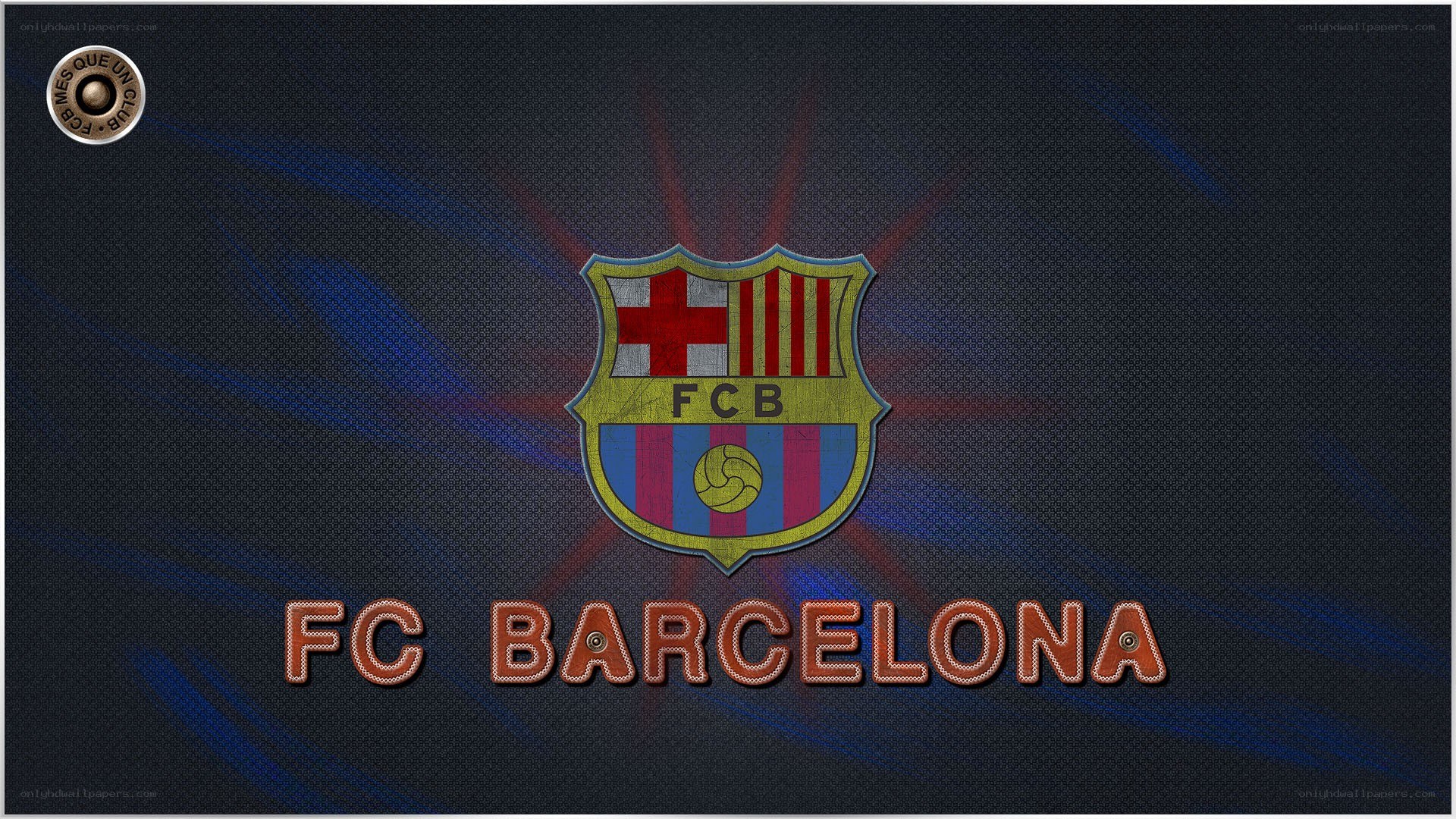 FC Barcelona logo wallpaper
