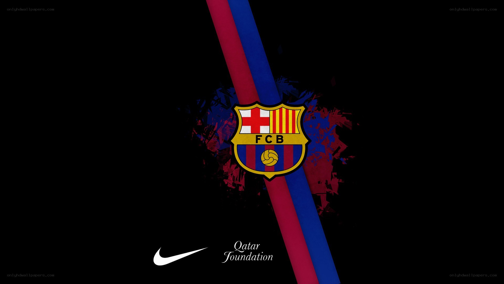 FC Barcelona logo wallpaper