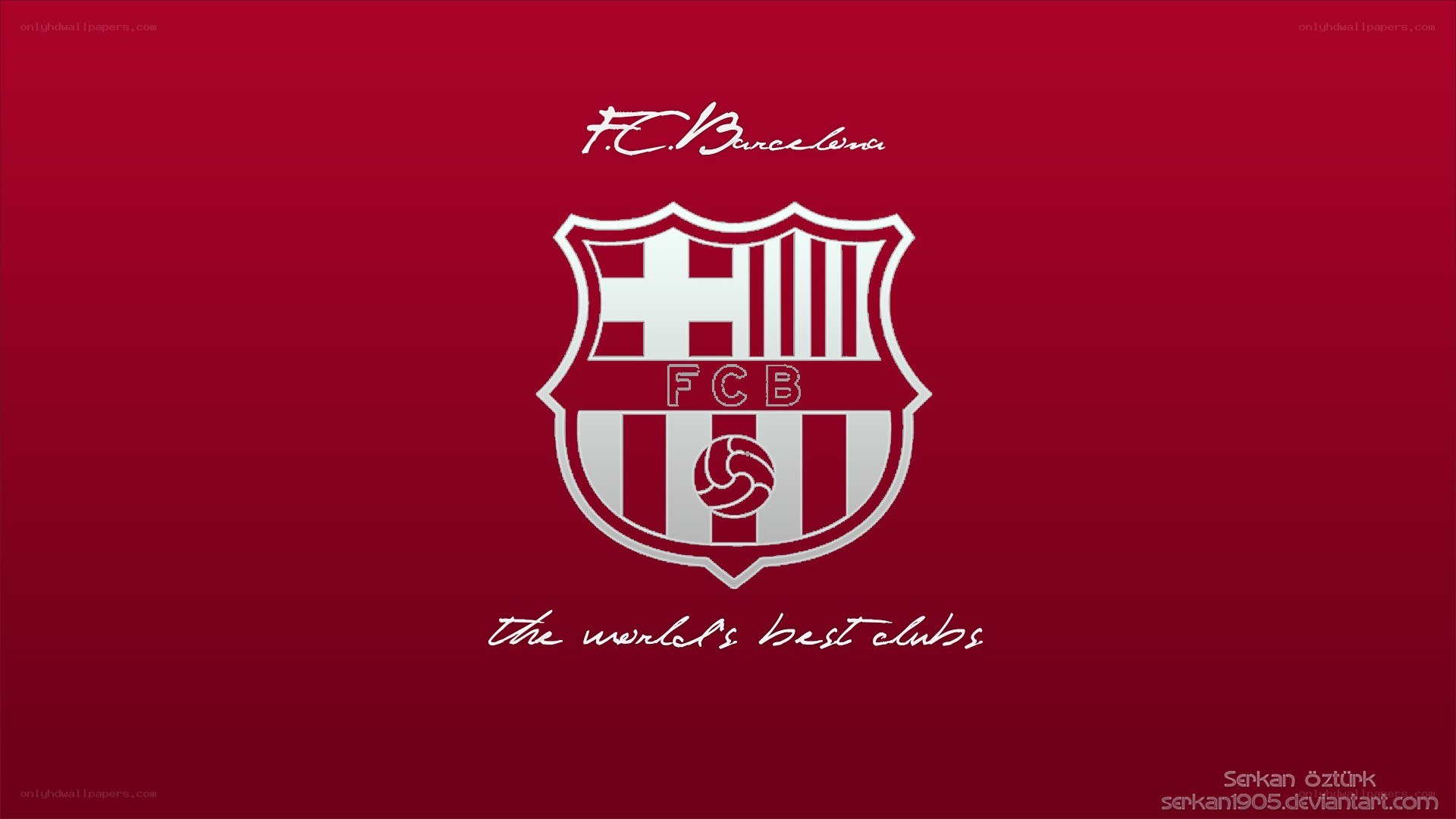 FC Barcelona logo wallpaper