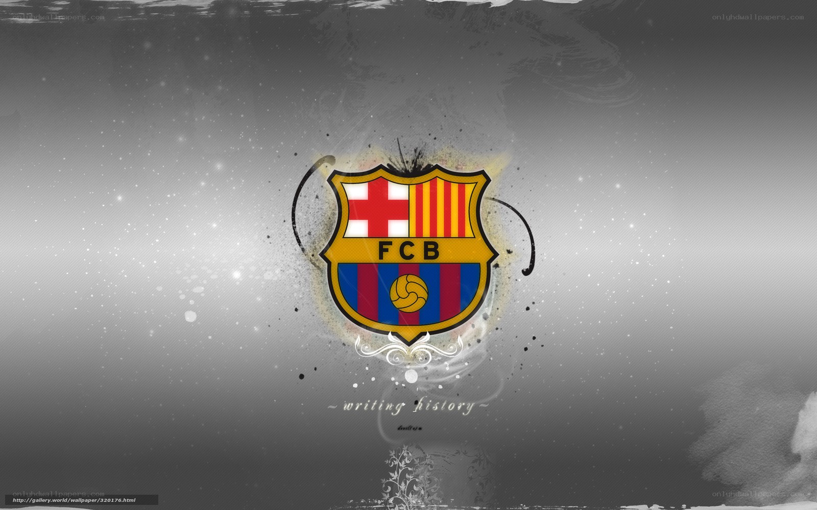 FC Barcelona logo wallpaper
