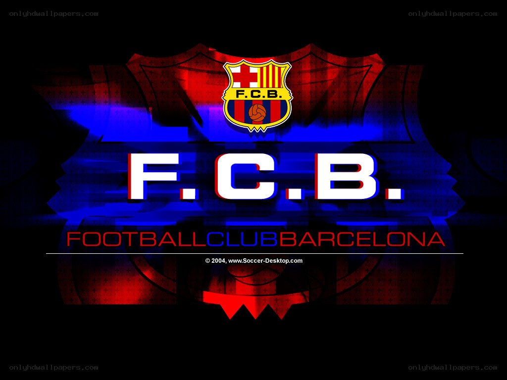 FC Barcelona logo wallpaper