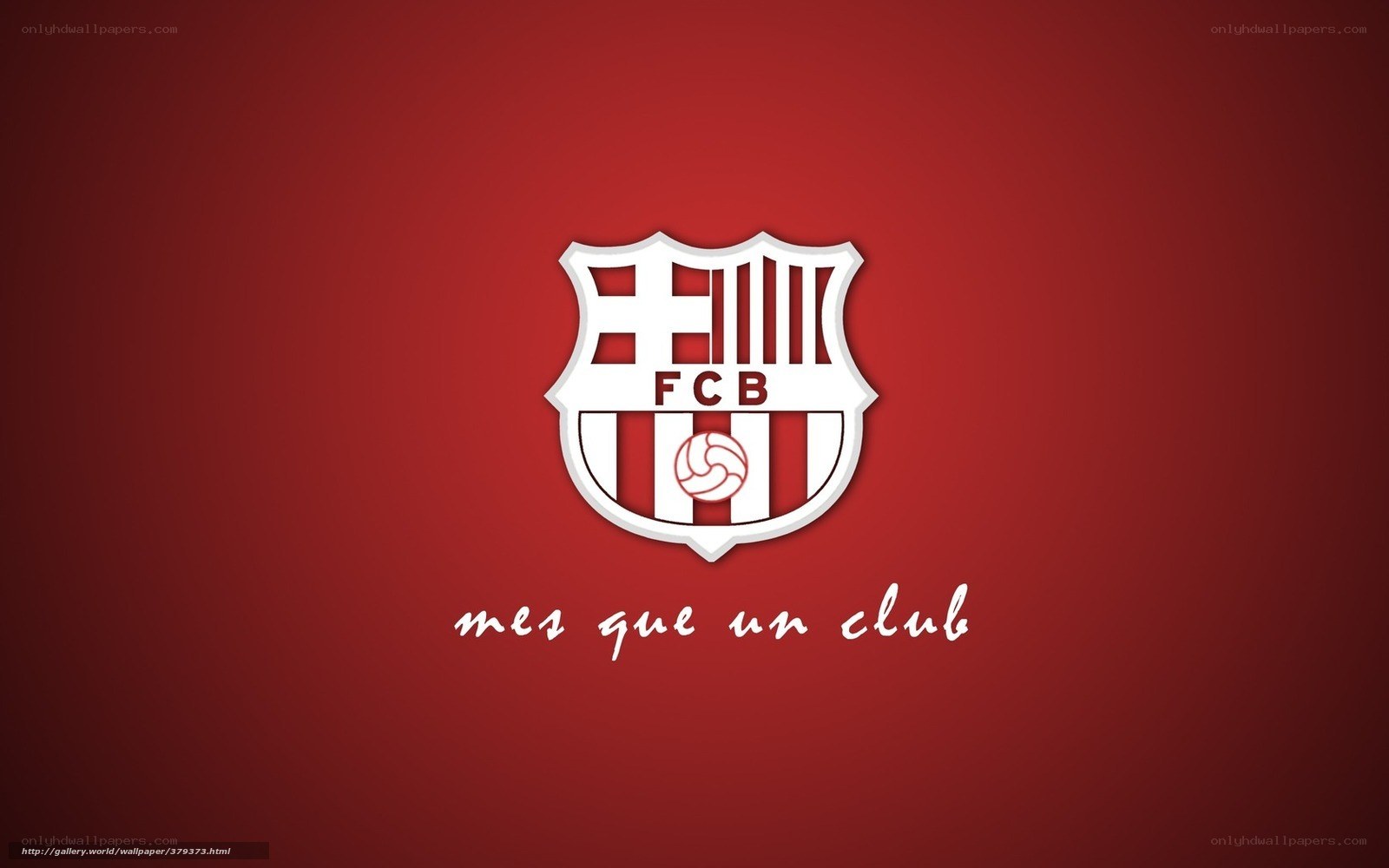 FC Barcelona logo wallpaper