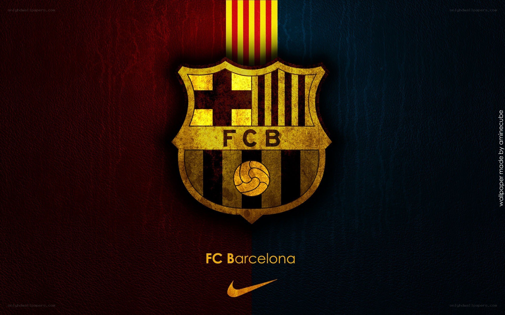 FC Barcelona logo wallpaper