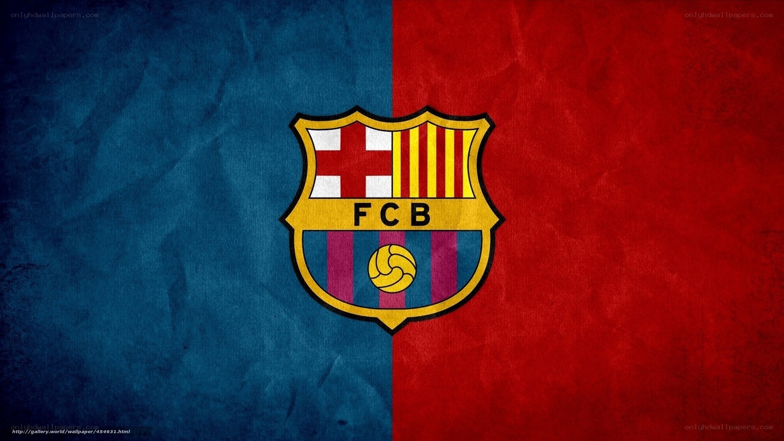 FC Barcelona logo wallpaper